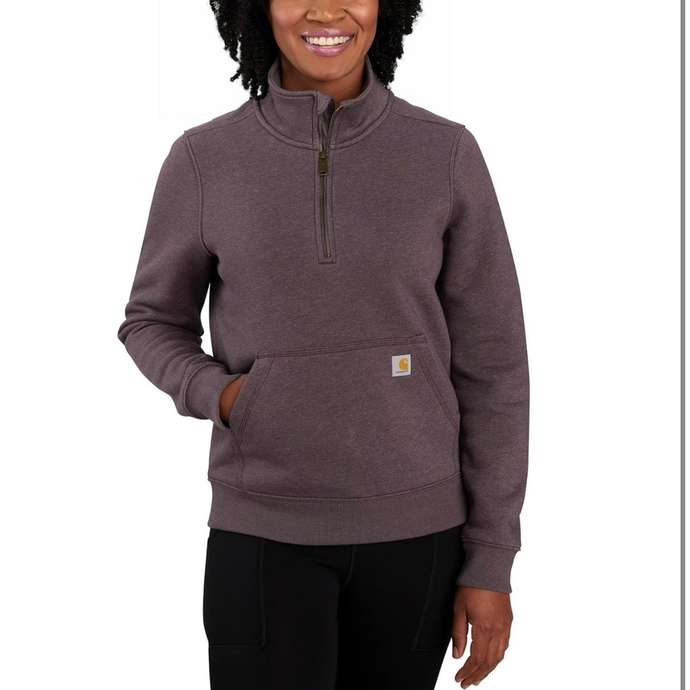 Carhartt Women's 105657 Women's Relaxed Fit Midweight Half-Zip Sweatshirt